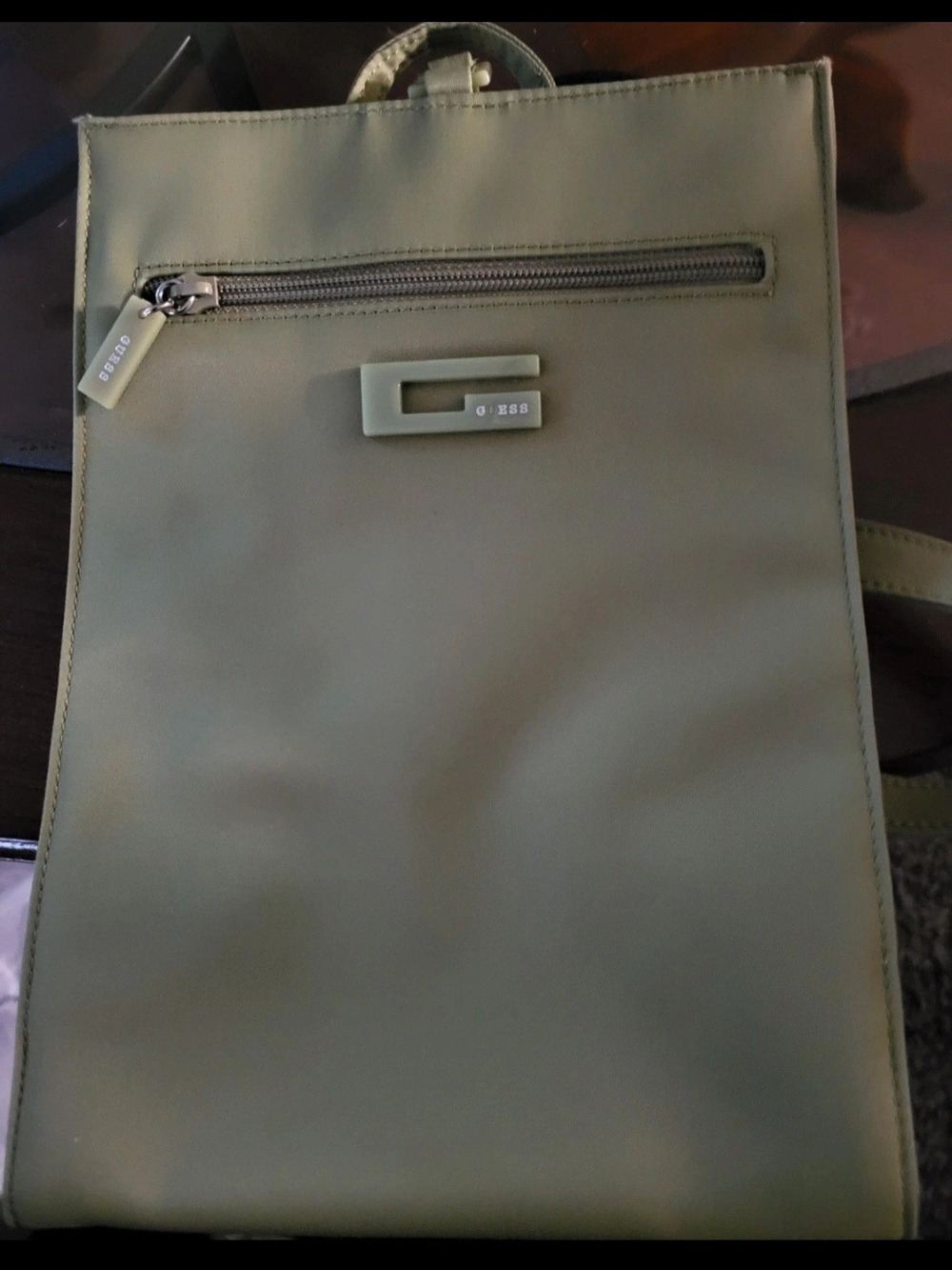 Guess Olive Green Backpack